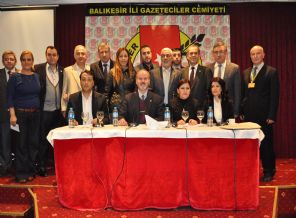 Balıkesir Gazeteciler Cemiyeti başkanlığına Ramazan Demir tekrar seçildi