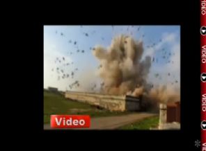 Esed yanlıları türbeyi havaya uçurdu