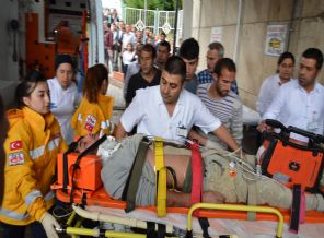 Tarsus'taki hortumda bir işçi öldü, 14 kişi yaralandı