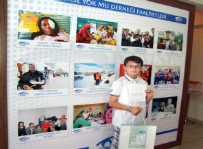 Selam filminden etkilenen 11 yaşındaki Semih, Pakistan'a su kuyusu açtıracak