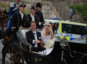 İsveç Prensesi Madeleine, dünya evine girdi