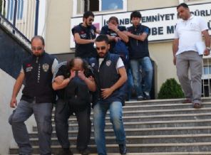 Banka takipli kapkaç güvenlik kamerasında