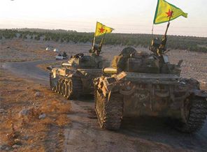 Esed’in tankları PYD’ye sığındı