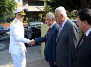 Bostanoğlu'ndan Vali Topaca'ya veda ziyareti