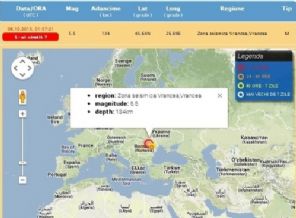 Romanya' da 5,5 büyüklüğünde deprem