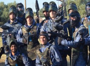 Adana Demirsporlu oyuncular paintball ile stres attı