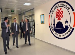 Midyat Devlet Hastanesi, Başkan Dokucu'dan tam not aldı