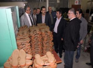 Bartın'dan 12 ülkeye ayakkabı tabanı ihraç ediyor