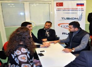 Malatyalı genç iş adamlarından Rusya'ya iş gezisi