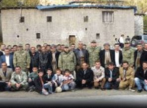 Komutanlar Uludere'de