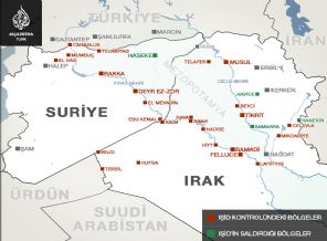 İşte IŞİD'in o haritası