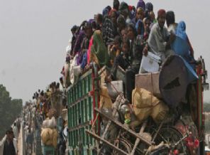 570 bin kişiyi yerinden oldu