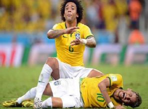 Neymar, bacaklarını hissetmemiş