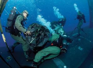 Denizde müthiş işbirliği