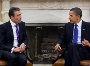 Obama Rasmussen ile görüştü