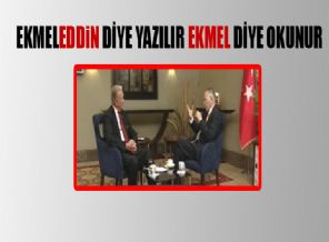 Uğur Dündar: Size Ekmel bey diyebilir miyim?