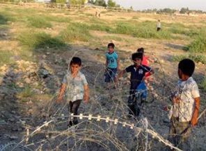 Harçlık için mayınlı araziye girdiler