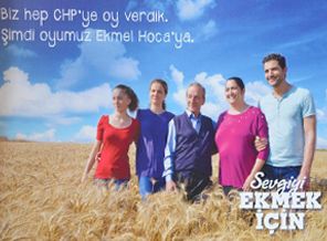 İşte İhsanoğlu'nun kampanya sloganı