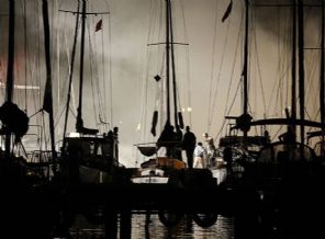 Kalamış Marina'da çıkan yangın