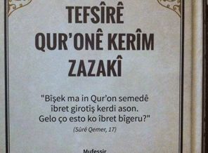 Kur'an-ı Kerim Zazaca'ya çevrildi