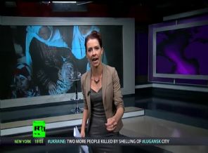 Rus spikerden sert Gazze tepkisi - Video