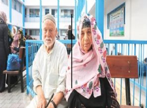 BM okuluna sığındılar