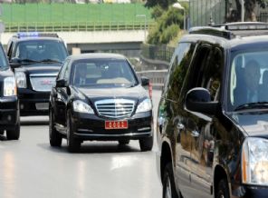 Erdoğan gitikten sonra başkanın aracı geçtiği sırada patlama