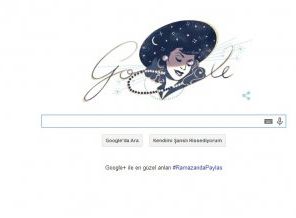 Google'dan Safiye Ayla için özel doodle