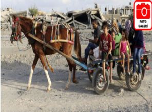 Halk İsrail'in zulmünden kaçıyor