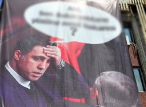 Sakarya'da Şükür'ü sinirlendirecek pankart