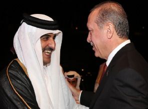 Erdoğan Katar Emiri ile görüştü