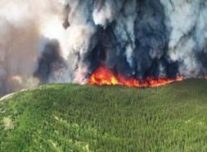 Kanada cayır cayır yanıyor