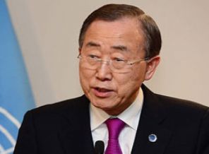 Ban Ki-Mun yine sadece üzüntü duydu!