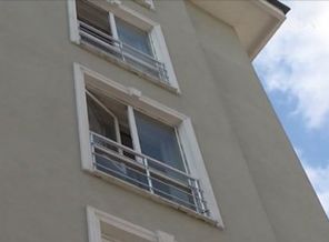 Savaştan kaçtı pencereden düşüp öldü