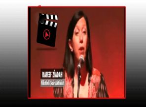 Filistinli aktivistin ukala gazeteciye cevabı