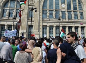 Fransa'dan Gazze protestosuna müdahele