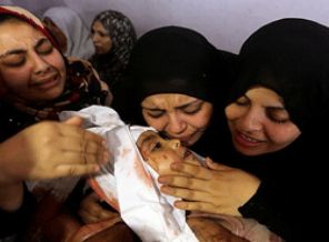 Gazze'de yüreklere evlat acısı düştü