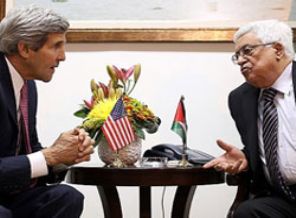Keryy Ramallah'ta Abbas'la görüştü