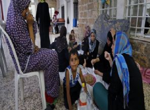 Filistinliler kiliseye sığındı