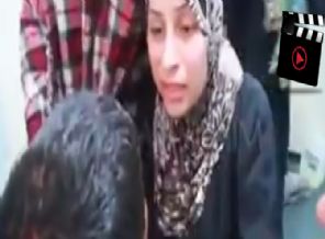 Gazze'de öldü sandığı oğlunu canlı gören anne(video)