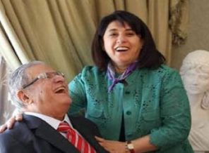 Zana ve Süreyya Talabani'ye geçmiş olsuna gitti