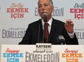 İhsanoğlu, Bahçeli ve Kılıçdaroğlu'nun izinde