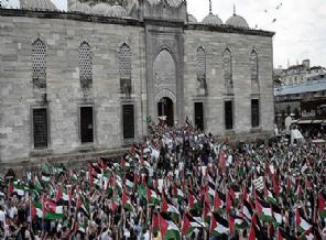 Türkiye Gazze için ayakta