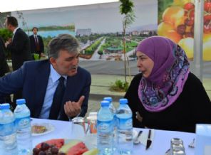 Cumhurbaşkanı Gül, Suriye Kampı'nda net konuştu