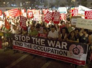 Savaş Karşıtı Yahudiler İlk Kez Sokağa İndi