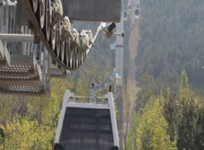 Bursa Uludağ'da teleferik paniği