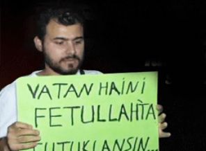 İdris Naim Şahin'e protesto şoku