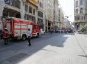 İstiklal Caddesi’nde doğalgaz paniği