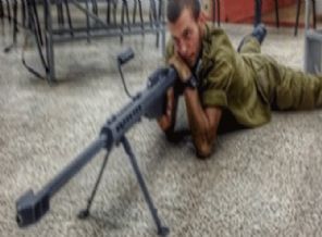 İsrailli keskin nişancıdan skandal paylaşım