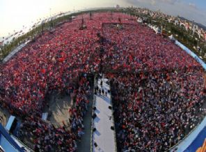 Başbakan Erdoğan mahşeri kalabalığa seslendi -Foto Galeri